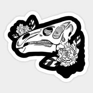 Iguanodon Tattoo Style Sticker